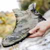 Men's Adult Rain Shoes Camouflage Non-slip Waterproof Shoes Large Size 464748 Outdoor Wading Mountaineering