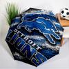 Lions Team Umbrella 8-Frame for Travel, Camping, Casual Lightweight Portable Umbrella, Essential for Every Family Holidays Gift