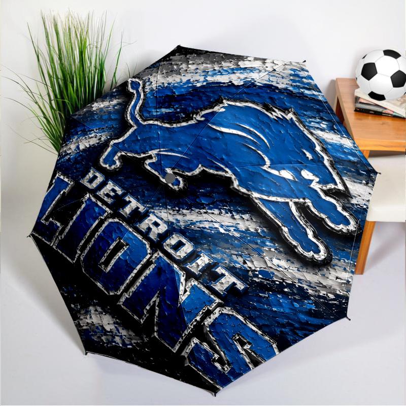 Lions Team Umbrella 8-Frame for Travel, Camping, Casual Lightweight Portable Umbrella, Essential for Every Family Holidays Gift