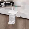 New Simple Shape Garbage Bag Storage Box Wall Mounted Plastic Trash Bags Storage Container Kitchen Bathroom Organizer LS
