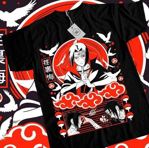 naruto Shippuden anime T Shirt Mens Womens Tees Top, Itachi Uchiha, Anime Manga lot