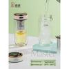 Heenoor XN-605M Double-layer Antimicrobial Glass Tea Cup