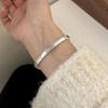 ВЕНТФИЛЛЕ Браслет из стерлингового серебра 925 пробы, счастливый, массивный, для женщин, модный, ретро-дизайн, ювелирное изделие, подарок на день рождения, оптовая продажа