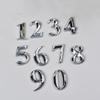 Door Address ABS Plastic Label 5cm Door Plate Sign Digits Self Adhesive House Number Stickers 3D