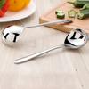 Stainless Steel Thickening Spoon Creative Long Handle Durable Hotel Hot Pot Spoon Soup Ladle Korean Soup Scoop Home Kitchen Tool