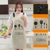 Водонепроницаемый фартук из ПВХ для готовки, рабочая одежда, новая рабочая одежда для кафе Nail Art
