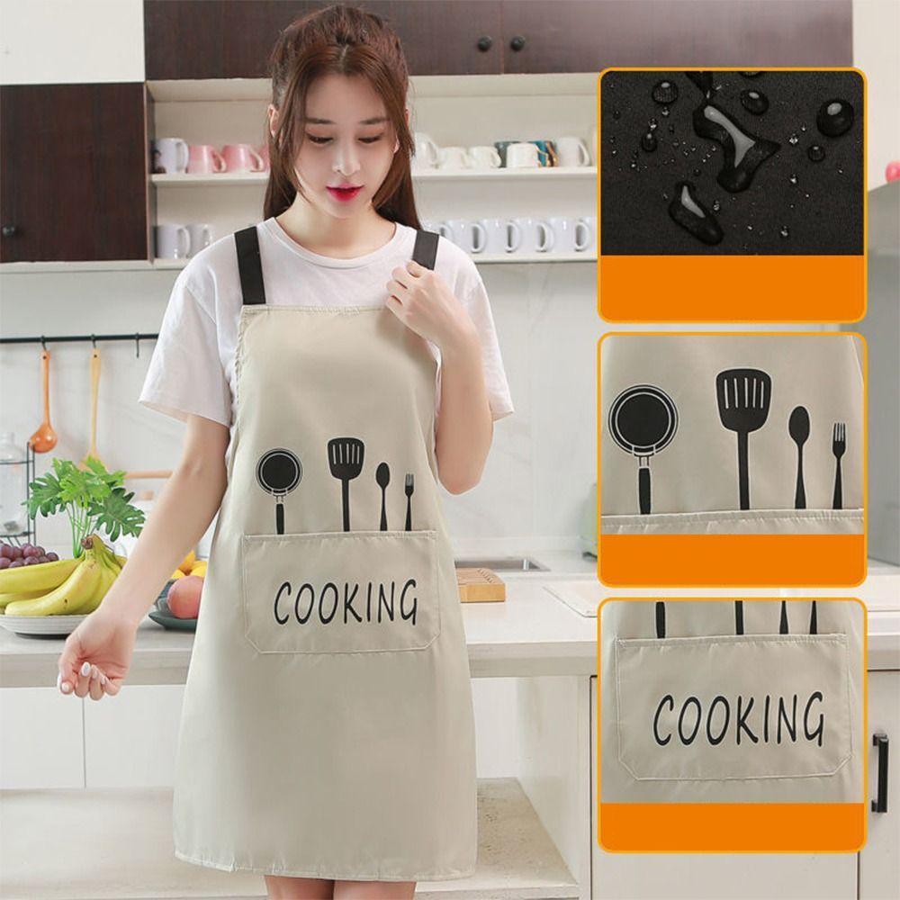 Водонепроницаемый фартук из ПВХ для готовки, рабочая одежда, новая рабочая одежда для кафе Nail Art