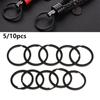 Hiking Style Locking Key Holder Outdoor Tools Carabiner EDC Keychain Keyring Connectors Keys Ring
