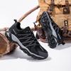 New Adult Male and Female Couples Breathable Mesh Lightweight Shock Absorption Outdoor Off-road Hiking Shoes Non-slip Hiking Shoes