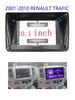 Автомобильный видеоплеер Toyousonic для RENAULT TRAFIC 2001-2010 GPS-навигация Встроенный DSP Carplay Автомагнитола Головное устройство Android