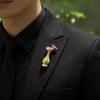 Can Be Arranged in Flower Mini Cabbage Vase Brooch Exquisite Flower Arranging Brooch  Dinner