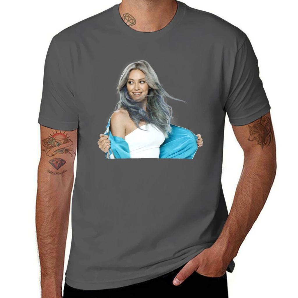 Hilary Tshirt Classic Print Short Sleeve Shirt