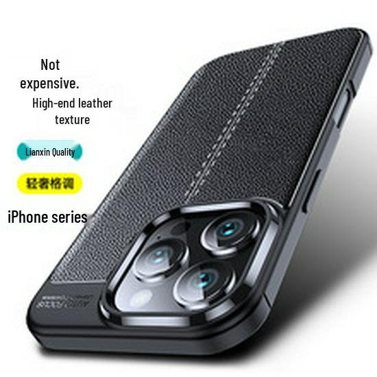 Магнитный чехол-полуобложка из кожи ягненка с защитой от падения для Google Pixel 10