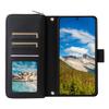R20 For Samsung Galaxy S24+ Case Zipper Wallet PU Leather Stand Phone Cover