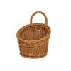 With Handle Hand-woven Hanging Baskets Imitation Rattan Wall Hanging Basket