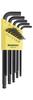 Made In BONDHUS Hex Ball Point Long Black Oxide Set BLX13 10937 USA, L-Wrench Set, Finish, 13-Piece (0.050, 1/16, 5/64, 3/32, 7/64, 1/8, 9/64, 5/32,