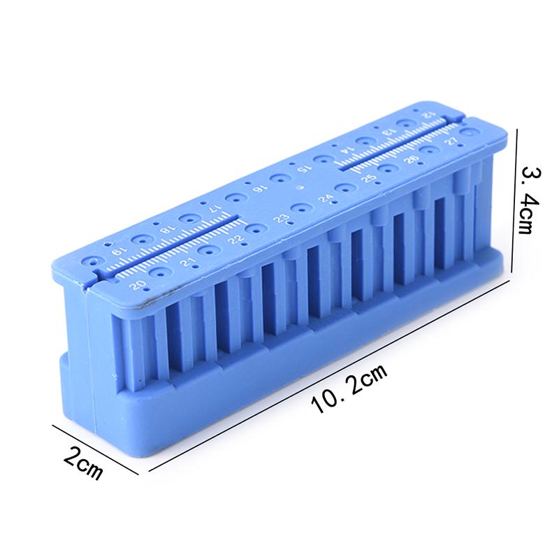 Держатель эндодонтического блока, подставка, линейка для стоматологических файлов, эндодонтические принадлежности, пластик