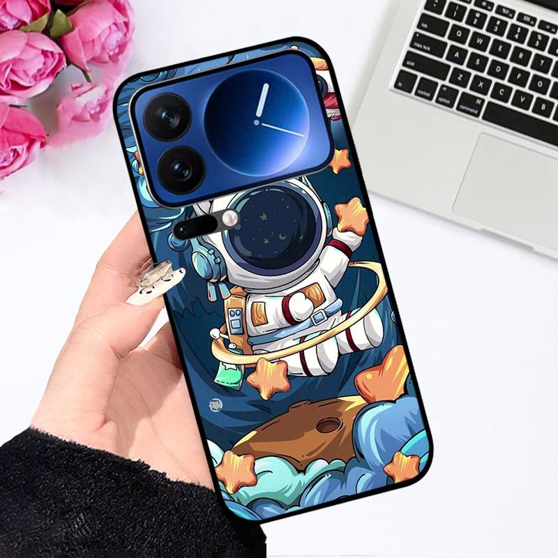 Силиконовый чехол для Xiaomi 17Pro/17 Pro Max, противоударная задняя крышка телефона, милые расписные Fundas для Xiaomi17 Pro Max, мягкий ТПУ корпус