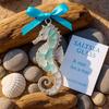 Yousheng Coastal Christmas Ornaments Ocean Themed Sea Glass Ornaments Acrylic Seahorse Dolphin Turtle Nautical Xmas Tree Ornament for Home Party Decor