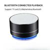 Беспроводной Bluetooth-динамик из алюминиевого сплава, мини-портативный уличный сабвуфер, музыкальная звуковая колонка для мобильного телефона, карты TF, ПК A10
