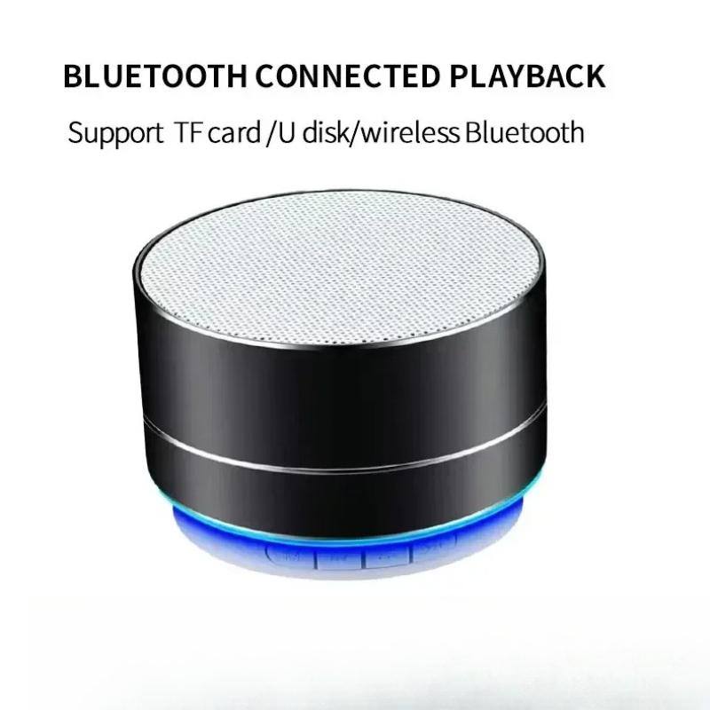 Беспроводной Bluetooth-динамик из алюминиевого сплава, мини-портативный уличный сабвуфер, музыкальная звуковая колонка для мобильного телефона, карты TF, ПК A10