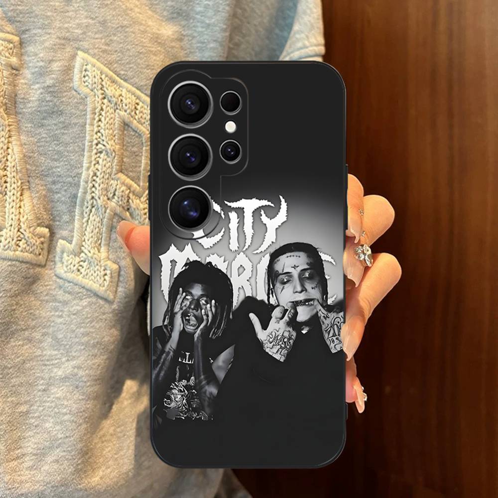 Чехол для телефона C-City M-Morgue Zillakami для Samsung S 24 Fe 25 Ultra Plus 20 Lite 21 30 22 23 24 22 Ultra 5G Fundas