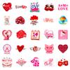 50 Valentine's Day Stickers Ins Style Personality Cartoon Sweet Valentine's Day Doodle Laptop Stationery Stickers