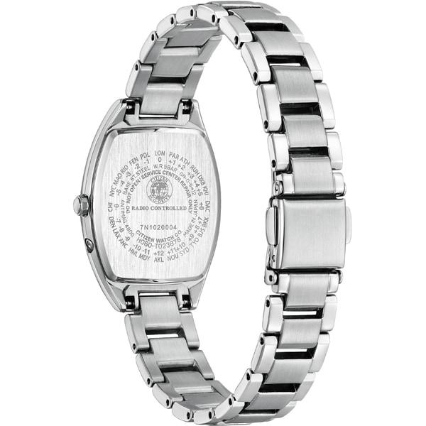 Citizen Women's ES9391-54A ( Watch xC Radio-controlled) Tonneau Watch Silver Analog
