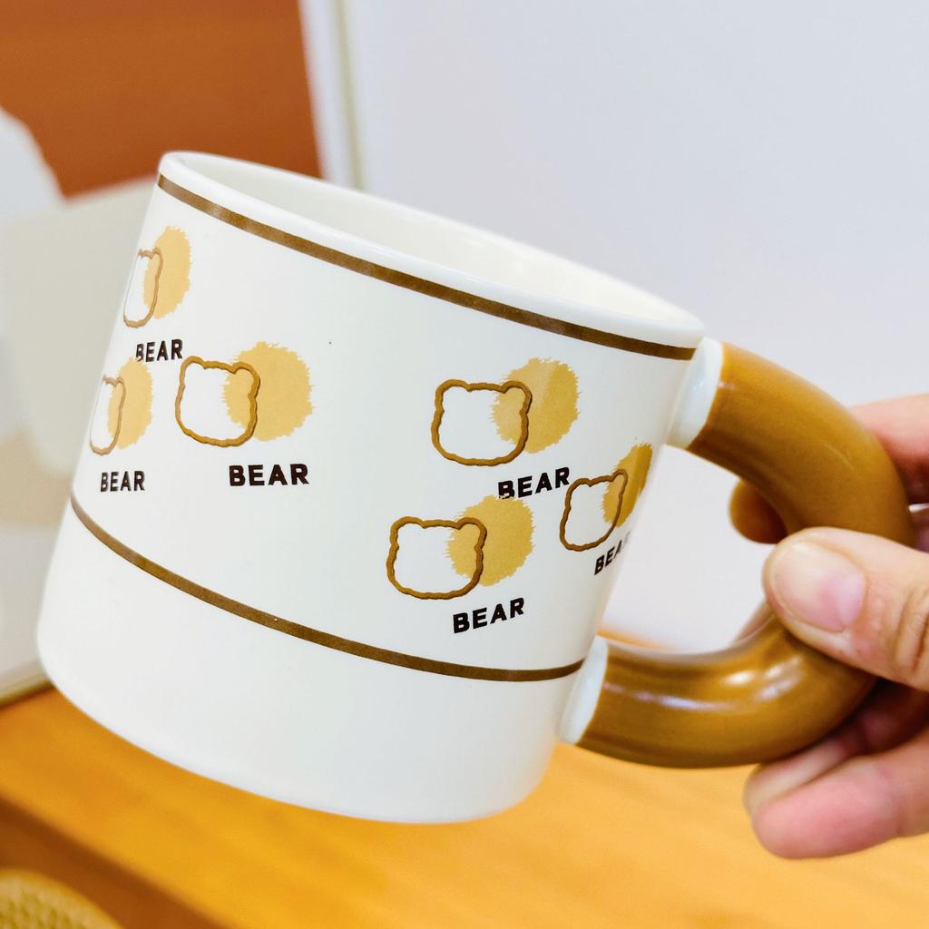 Бытовая легкая роскошная посеребренная керамическая чашка для пары, цветочная чашка для девочек, креативная индивидуальная кружка