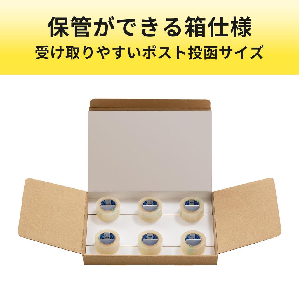 Nitoms Removable Tape for Glass Removable Suitable for Indoor and Outdoor 20mm Wide X 3m 6 Rolls Double-Sided Signs, Cleanly, Kindergartens, Stores,