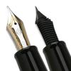 Sailor Professional Gear Silver Fountain Pen Black Extra Fine Nib 11-2037-120 with Converter