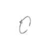 Кольцо Banyan Tree S925 Silver Knotted Open Ring для женщин - Модный и элегантный дизайн