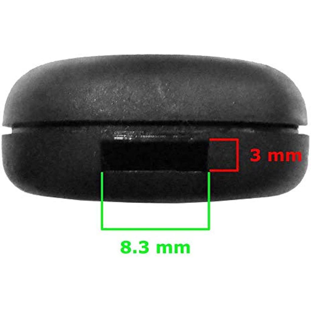 Сменный чехол для ключей без меча, совместимый с Citroen C1 C2 C3 C5 Xsara Saxo Berlingo Picasso, черный, 2 кнопки