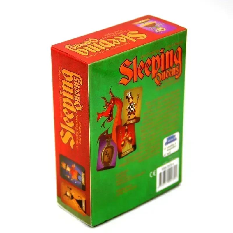 Карточная Настольная игра на английском языке Спящие Королевы 2-5 человек Семейный Подарок Пробуди Королеву Стратегическая Игра Веселые Детские Игрушки