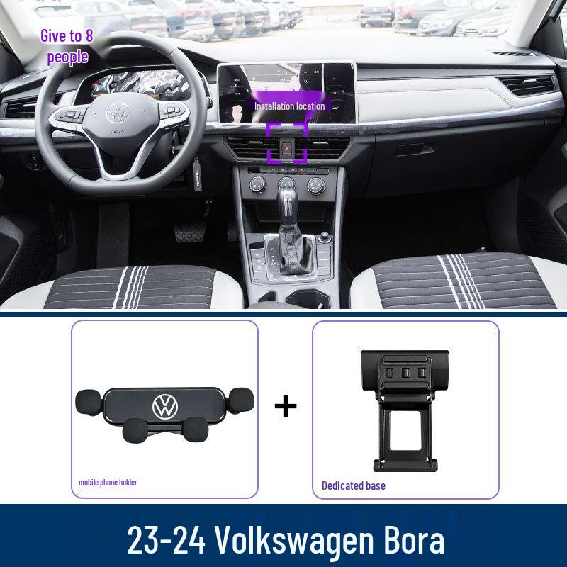 Volkswagen Bora Phone Holder: Universal Car Mount & Interior Décor Set