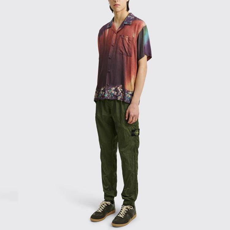 STONE ISLAND Fall Knitted Sweatpants Men's Olive 761531021-v0058