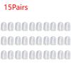 100-2pcs Toenails Protection Breathable Silicon Relief Pain Transparent Toe Caps Cover Protectors Men Women Toe Tube Protector