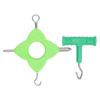 Carp Fishing Knot Puller Tool Set Stainless Steel Bright Color Versatile Fishing Bait Tightener Rig Set for Outdoor