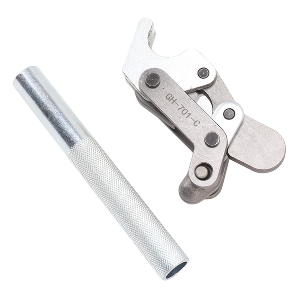 Hold Down Clamp Durable High Carbon Steel Bench Clamp for Doors Machinery Automotive