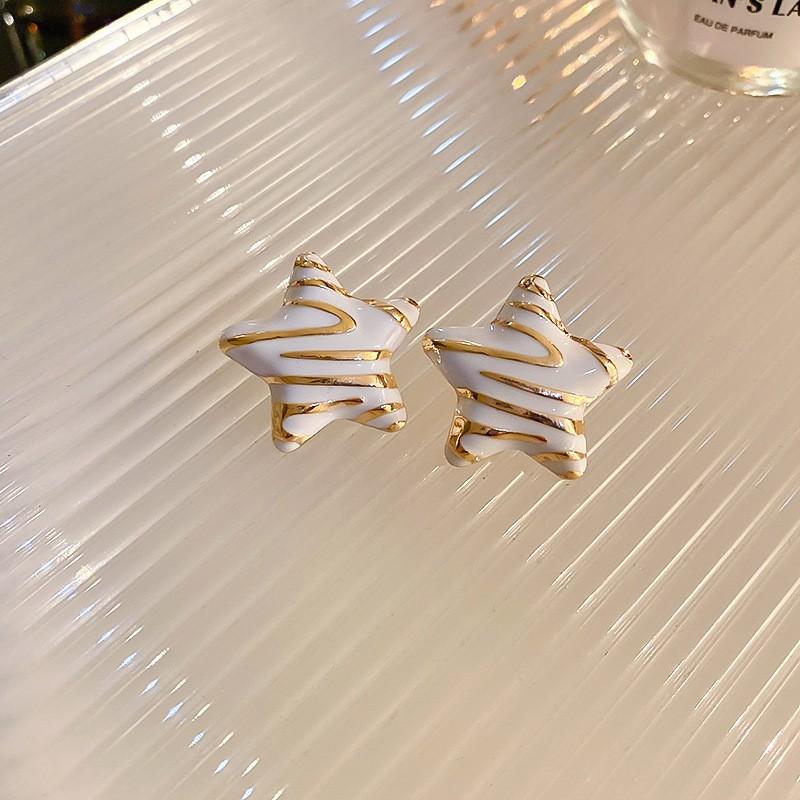 Серьги Love с геометрическим рисунком, простые серьги с цветами, модные серьги с темпераментом, элитные серьги, подарки