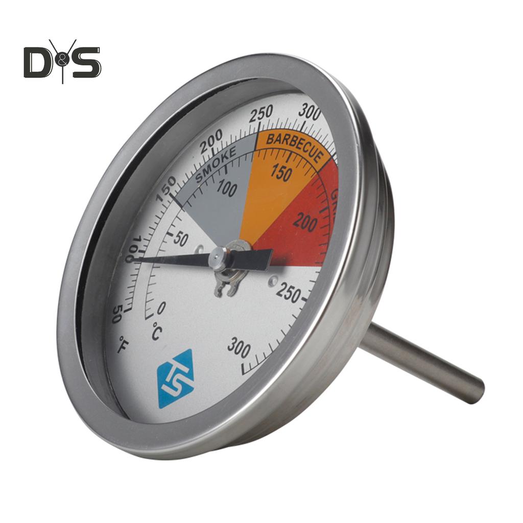 SW 0-300 градусов Цельсия, термометр для гриля из нержавеющей стали, датчик температуры