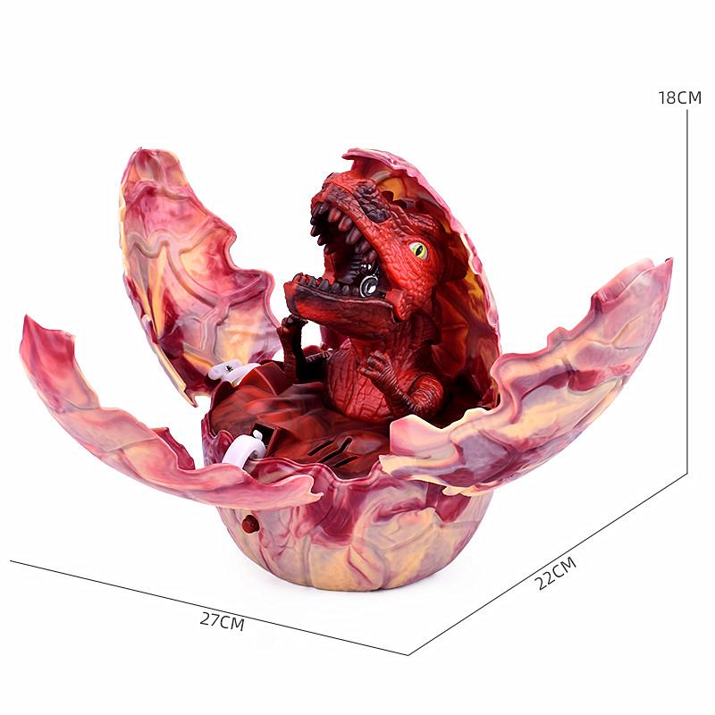 Инкубационный спрей яйцо динозавра голосовое управление свет моделирование Рождественская детская игрушка