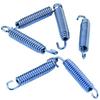 6pcs Stainless Steel Exhaust Pipe Spring Hooks Rotatable Metal Springs Kit Set for Most Riding Motorcycles Scooters ATV