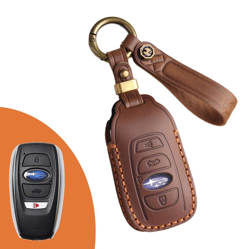 Чехол для ключа Subaru XV Forester Outback BRZ Legacy - высококачественный корпус автомобильного пульта дистанционного управления для мужчин и женщин