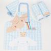 Cinnamoroll Check Apron Bandana Toshi Set Kindergarten Children Kids Girls