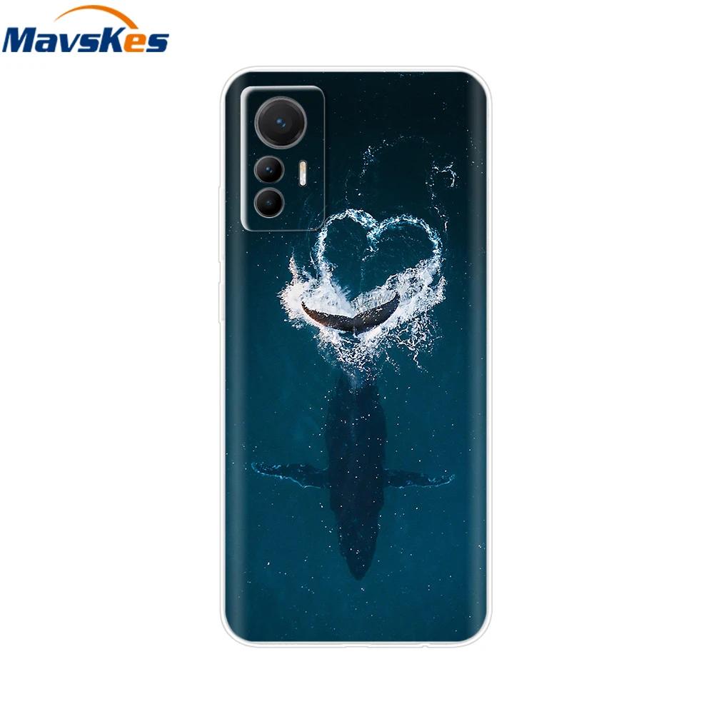 Note 12S Case For Xiaomi Redmi Note 12S Cover Redmi Note12S Transparent TPU Soft Silicone Phone Cases For Redmi Note 12S Bumper