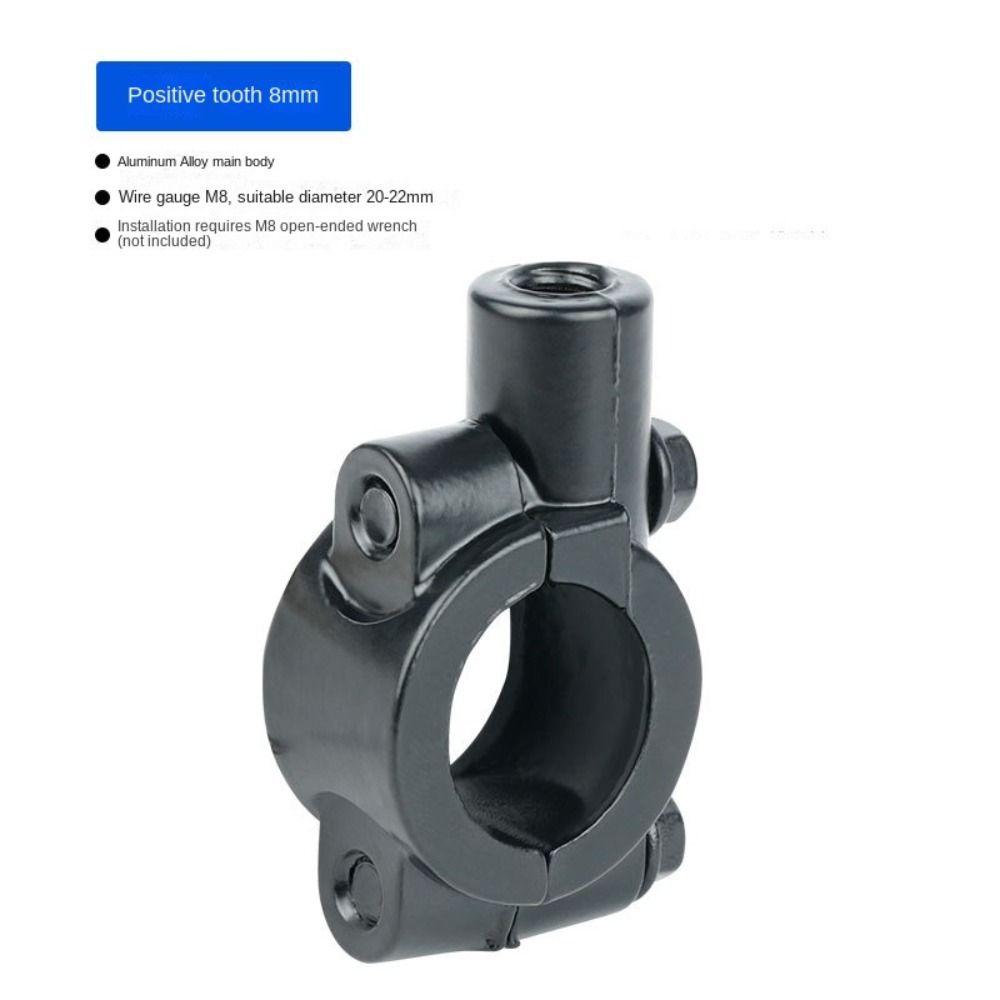 Зажимы для крепления зеркала из алюминиевого сплава, руль 20-22 мм, прочный универсальный мотоцикл