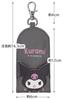 Skater Key Case with Reel Key Chain Key Storage Case Kuromi Sanrio ZKC1-A
