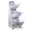 Display Buffet Stand for Sugar and Coffee Creamer, Steel, 3 x 1L - Hendi 428245