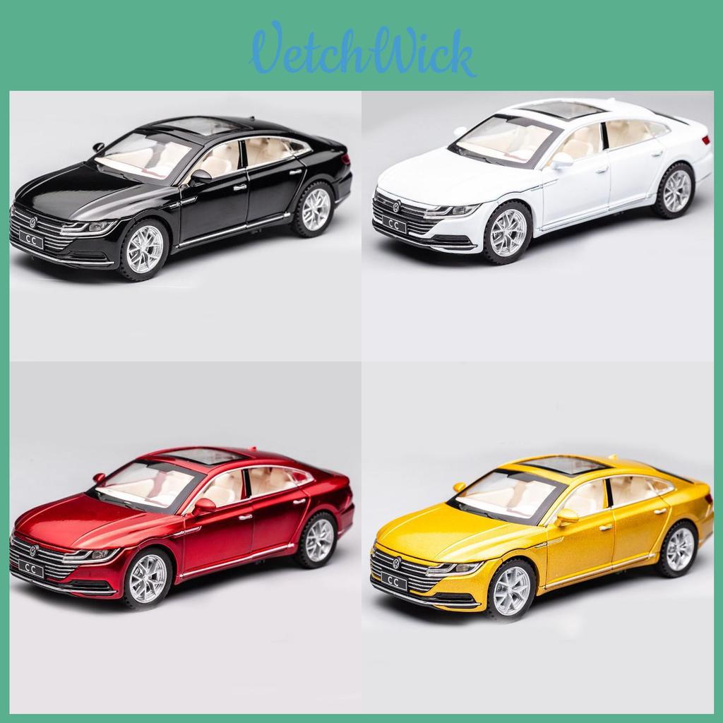 Volkswagen Cc Diecast Alloy Toy With Sound Light For Children Playroom Decor